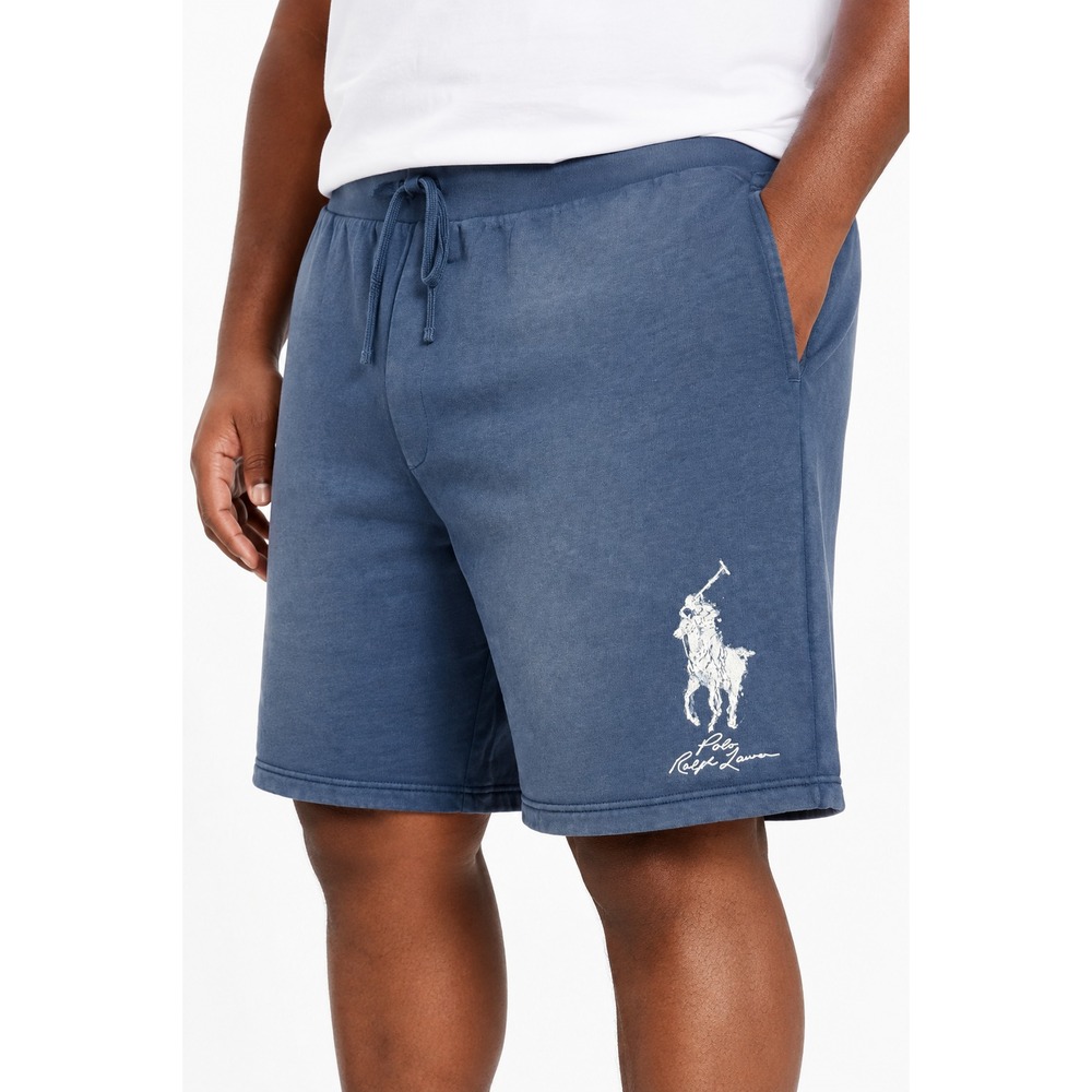 Polo Ralph Lauren Men's Clancy Big Pony Fleece Sweat Shorts Big 3XL 3XB $125 NEW